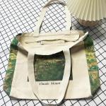 Draagtas, Draagtassen Dames, Boodschappentas, Schoudertas Stoffen Tas, Katoenen Tas, Jute Tas, Met Vintage Print, Canvas Tote Bag om te winkelen School