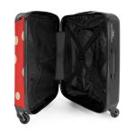 NoBoringSuitcases.com Handbagage, harde koffer met TSA-slot, jongens en meisjes, trolley, reiskoffer, draagtas, rolkoffer, klein of middelgroot, Polka-dots, koffer