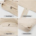 Uniseks schoudertas voor dames, tote bag, corduroy tas, grote schoudertas, shopper, handtas, casual, crossbody tas voor school, universiteit, kantoor, werk, reizen, uitstapjes, win