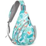ZOMAKE Borstzak Sling Bag voor heren, diefstalbestendig, crossbody bag voor mannen en vrouwen, schoudertas voor outdoor, fietsen, reizen, wandelen
