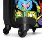 NoBoringSuitcases.com Kinderkoffer, handbagage, harde koffer met TSA-slot, jongens en meisjes, trolley, reiskoffer, draagtas, rolkoffer, klein of middelgroot, 26 monsters, kinderba