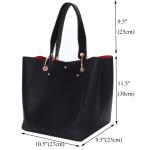 Tassen Dames Crossbody Tote bag Handtassen met korte hengsels Hobo schoudertassen Leer Dames Crossbodytassen schoudertas