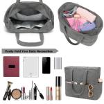 grote strandtas met ritssluiting, voor dames, waterdichte schoudertas, draagtas, shopper, ondoordringbaar voor zand, met ritssluiting, zwembad, fitness, familie-reistas