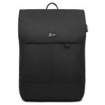 Laptop Rugzak 15,6 Inch Voor Dames, Waterdichte Schooltas met Laptopvak en Usb-oplaadpoort, Anti-diefstal Reisrugzak voor Reizen, College, Kantoor, School, Zwart