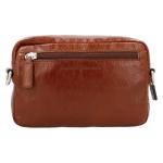 Picard Buddy Crossbody schoudertas voor heren, van echt leer, klein, met ritssluiting, crossbody schoudertas, dagelijks gebruik, uitgaan