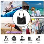 Vegena Corduroy Handtas voor dames, grote schoudertas, tote bag, shoppertas, stoffen tas, schooltas voor school, werk, winkelen