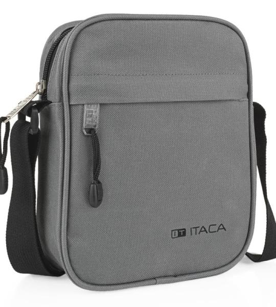 ITACA - Schoudertas voor heren, klein met verstelbare riem, kleine schoudertas voor heren, gemaakt van hoogwaardige materialen, duurzaam kleine schoudertas voor heren, herentas om 