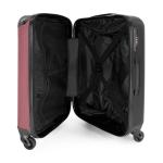 NoBoringSuitcases.com Handbagage, harde koffer met TSA-slot, voor volwassenen en vrouwen, trolley, reiskoffer, draagtas, rolkoffer, klein of middelgroot, 15 driedelige citaten, kof