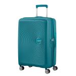 American Tourister Soundbox Spinner Koffer, uitbreidbaar 32459, groen