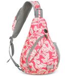 ZOMAKE Borstzak Sling Bag voor heren, diefstalbestendig, crossbody bag voor mannen en vrouwen, schoudertas voor outdoor, fietsen, reizen, wandelen