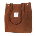 Modieuze strandtas tote bag, bruin