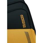 American Tourister Daring Dash - Spinner S, Erweiterbar Handgepäck, 55 cm, 39/46 L, Schwarz/Gelb (Black/Yellow)
