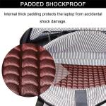 Laptoptas voor dames, ChaseChic waterdichte grote shopper klassieke leraressentas schoudertas voor school, 17,3" werktas met bagageriem zwart