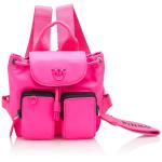Vagabond Rugzak Mini gerecycled nylon, damesrugzak, blokkleur, eenheidsmaat, Pink- Block Color, One Size