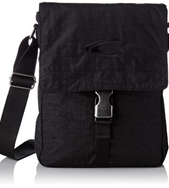 Journey Schoudertas voor heren, zwart, 22x7x26, 000384
