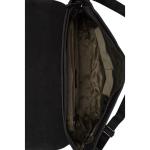 Oxford lederen schoudertas I Laptoptas tot 15 inch I Boodschappentas van echt buffelleer in vintage look I Leren tas I Schoudertas I Werktas I 38x10x31cm I Zwart
