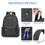 BITUOR Schoolrugzak voor dames, rugzak voor dames, 15 inch laptoprugzak, schoolrugzak, meisjes, tieners, met laptopvak, waterdichte schooltas, dagrugzak, elegant, voor school, univ
