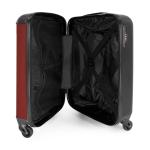 NoBoringSuitcases.com Handbagage, harde koffer met TSA-slot, voor volwassenen en vrouwen, trolley, reiskoffer, draagtas, rolkoffer, klein of middelgroot, 20 strepen stijl, koffer