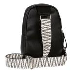 Bags Silena Dames Handtas Sling Bag Rugzak Klein Zwart, zwart, Small, Essentieel