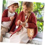 VALICLUD 5 stuks wollen tas, portemonnee voor kinderen, haas, portemonnee voor kinderen, kawaii, schouder voor meisjes, carteras para haastas voor meisjes, konijntje, schoudertas v