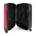 NoBoringSuitcases.com Handbagage, harde koffer met TSA-slot, voor volwassenen en vrouwen, trolley, reiskoffer, draagtas, rolkoffer, klein of middelgroot, 19 wervelgolf, koffer
