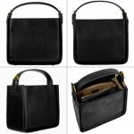 Leren Handtas - Volnerf Lederen tas Voor Dames - Tote Bag met Afneembare Schouderband
