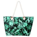 Grote waterafstotende strandtas met rits Hippie Style
