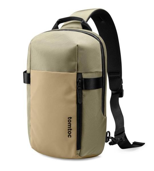 mannen schoudertas voor 2024 13 inch iPad Pro M4, 13 inch iPad Air M2, 13 inch MacBook Air M3 A3114, minimale enkele riem sling tas daypack schoudertas, klein formaat
