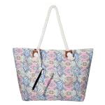 Grote waterafstotende strandtas met rits Modern Life
