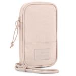 Josh Schoudertas voor heren en dames, kleine telefoontas voor festival, concerten en vakantie, klein en plat, waterafstotend, Rosé, Eén maat, modern