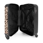 NoBoringSuitcases.com Handbagage, harde koffer met TSA-slot, voor volwassenen en vrouwen, trolley, reiskoffer, draagtas, rolkoffer, klein of middelgroot, 23 Panther, koffer
