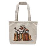 Draagtas, Draagtassen Dames, Boodschappentas, Schoudertas Stoffen Tas, Katoenen Tas, Jute Tas, Met Vintage Print, Canvas Tote Bag om te winkelen School