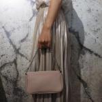 Echt lederen schoudertas schoudertas handtassen clutch kleine tas avondtas 23x13cm Jennie G323, watergroen