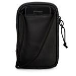 Schoudertas Heren & Dames Klein Zwart - "Josh" Mini Nektasje Gemaakt van Gerecyclede PET-flessen voor Vrije tijd & Festivals - Crossbody Mobiele Telefoon Portemonnee, Waterafstoten