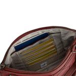 Unisex Boho Anti-Diefstal Clutch Crossbody, Paprika, Paprika