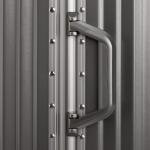 Travelhouse London T1169 Hardshell koffer met aluminium frame, verschillende maten en kleuren, grijs