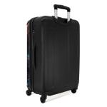 NoBoringSuitcases.com Kinderkoffer, handbagage, harde koffer met TSA-slot, jongens en meisjes, trolley, reiskoffer, draagtas, rolkoffer, klein of middelgroot, 1 paard met bloemen, 