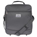 grote heren tas werktas schoudertas stewardess messenger bag, grijs, 30 x 34 x 16 cm BxHxT