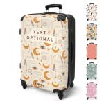 NoBoringSuitcases.com Handbagage, harde koffer met TSA-slot, jongens en meisjes, trolley, reiskoffer, draagtas, rolkoffer, klein of middelgroot, 27 Boho Feeling, koffer