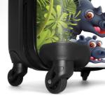 NoBoringSuitcases.com Kinderkoffer, handbagage, harde koffer met TSA-slot, jongens en meisjes, trolley, reiskoffer, draagtas, rolkoffer, klein of middelgroot, 25 jungledieren, kind