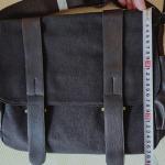 Heren Canvas Schoudertas Schoudertas Schouders Pu Leer Crossbody Vrije Tijd Man Reistassen Casual Fashion Mannentas Cross Body A (B)