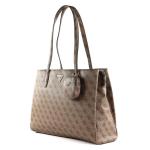 Power Play Tech Tote, Latte logo, Eén Maat