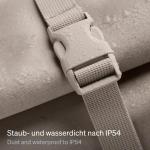 Rugzak Rolltop 2.0 Lite van Ocean Impact plastic, waterdichte laptoprugzak met uitneembare 15 inch laptoptas, 26 liter vulvolume, rolrugzak, Scallop, Eén Maat