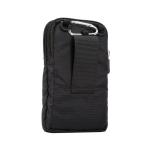Heuptas voor mobiele telefoon, voor heren, zwart, 6,9 inch (16,9 cm), kleine mobiele telefoon, schoudertas, holster, schoudertas, mobiele telefoon met riemclip, mobiele telefoon, h