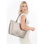 Shopper TAS Anja 33017 dames handtas uni, Darksilver 833, Eén Maat