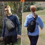 Schoudertas Borsttas Lichtgewicht Sling Bag Klein Crossbody Schoudertas voor Wandelen Outdoor Sport Reizen