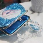 K-ONESEEYOU Elsa tas voor meisjes portemonnee glitter schoudertas Frozen 2 ijskoningin kinderen Anna en Elsa speelgoed