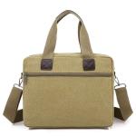 CHDWEY Umhängetaschen für Herren Männer Umhängetaschen for Leinwand Große Kapazität Männer Crossbody Tasche Freizeit Einkaufstasche Reise Handtasche(Green)