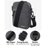 Schoudertas Schoudertas Messenger Bag: Heren Tas Om Om te hangen Kleine Mannen Mobiele Telefoon Sling Tas Mannen Schoudertas Crossbag Borstzak Dames Crossbody Mobiele Telefoonhoes,