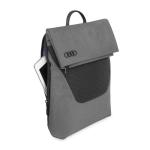 Unisex 3152300500 schoudertas ringen logo tas, met tabletvak voor 11 inch tablets, grijs/zwart, grijs